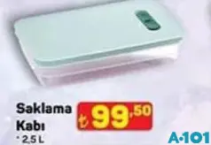 SAKLAMA KABI 2.5 L fiyat ve kampanya bilgisi